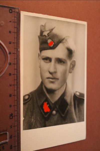 tolles original  Portrait - SS-Mann